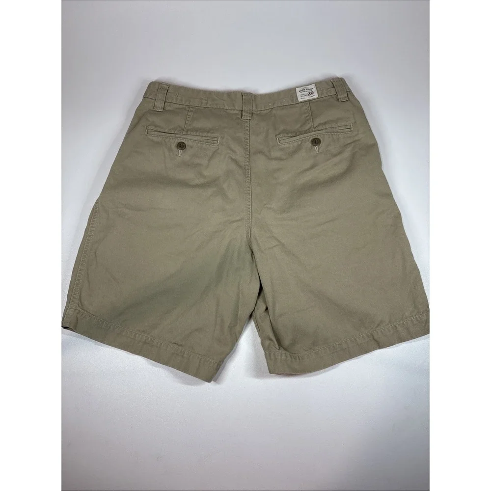 Eddie Bauer Outdoor Outfitter Shorts Men's‎ Tan khaki Size 33/9  100% Cotton